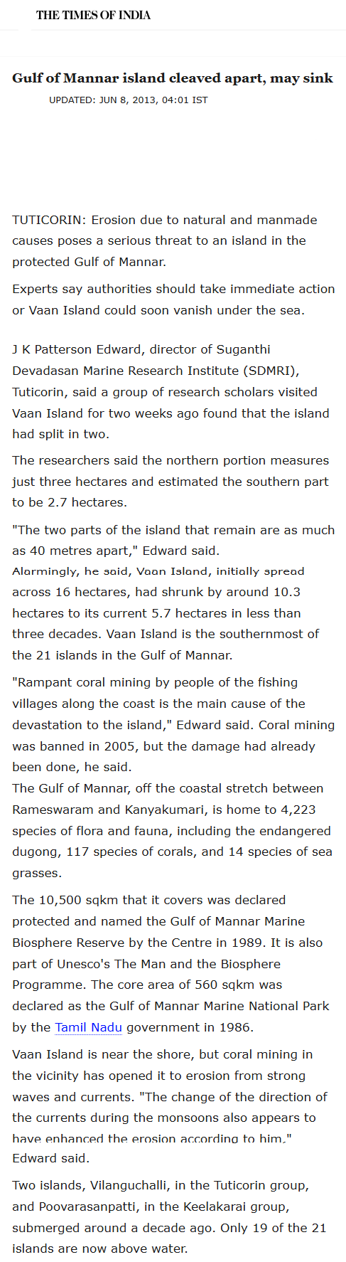 Full News Screenshot