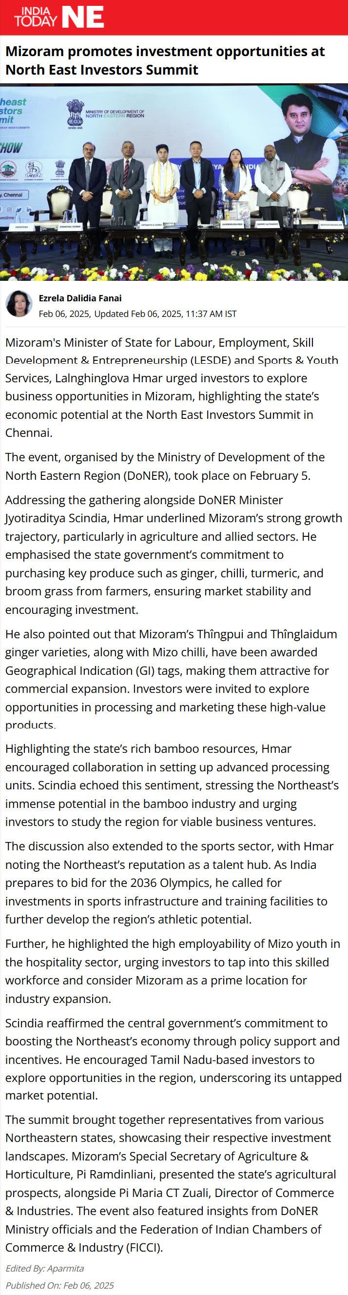 Full News Screenshot