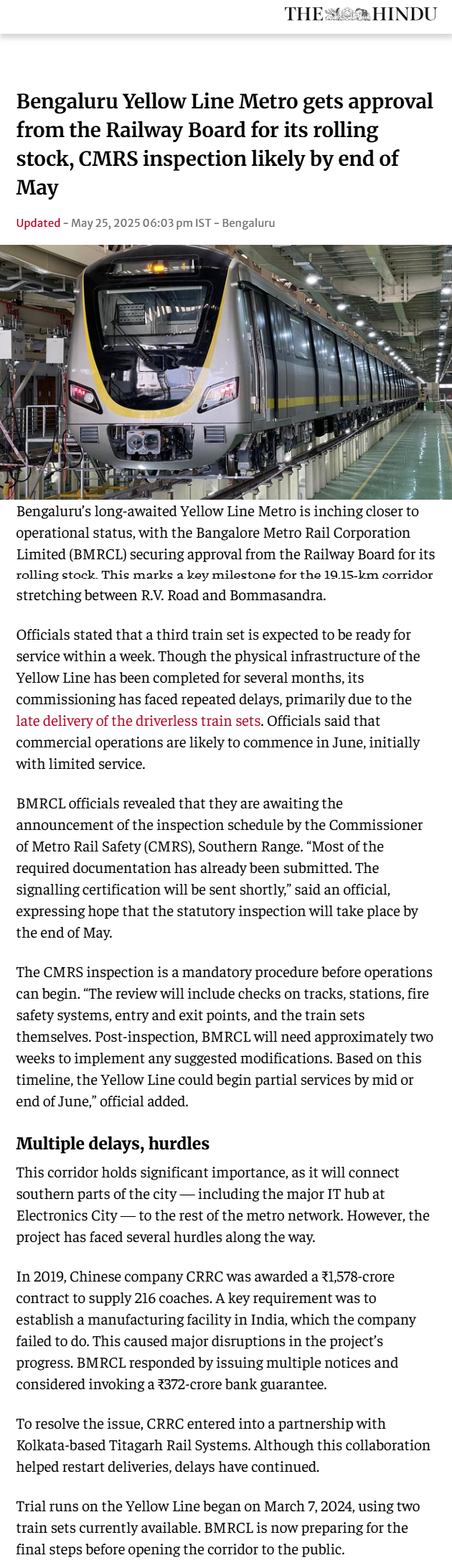 Full News Screenshot