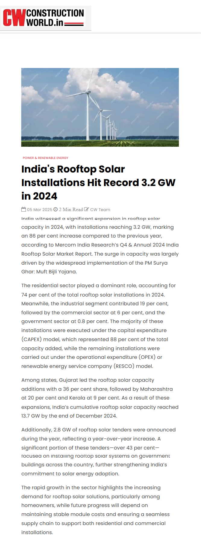 Full News Screenshot