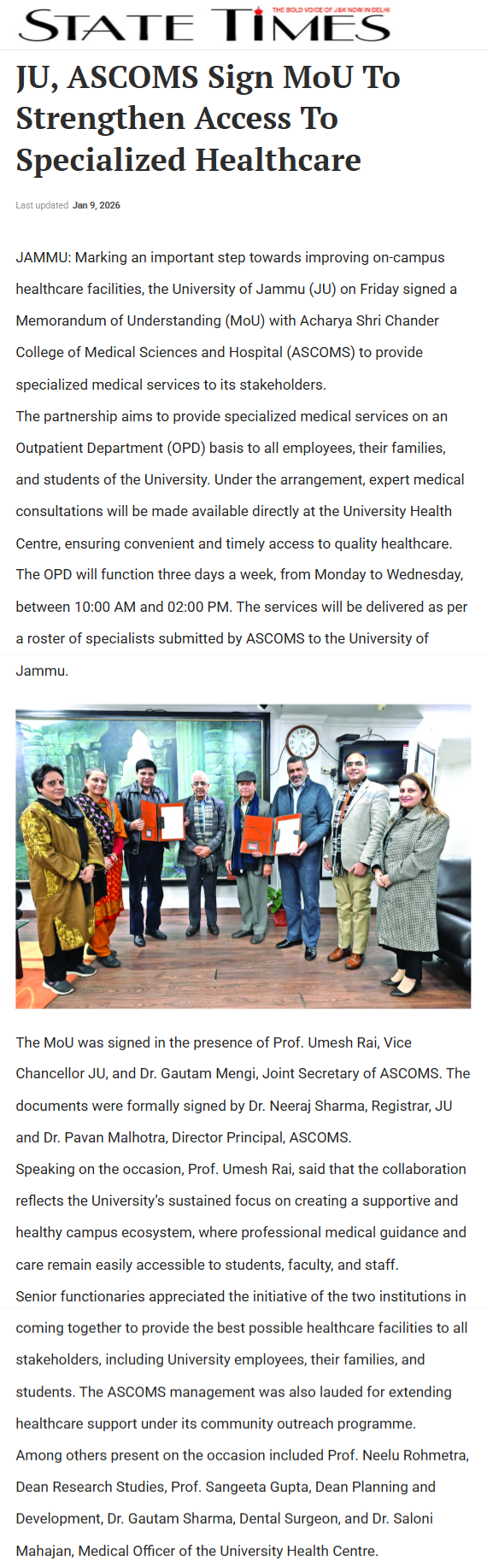 Full News Screenshot