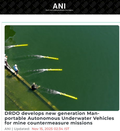 Front Page Screenshot