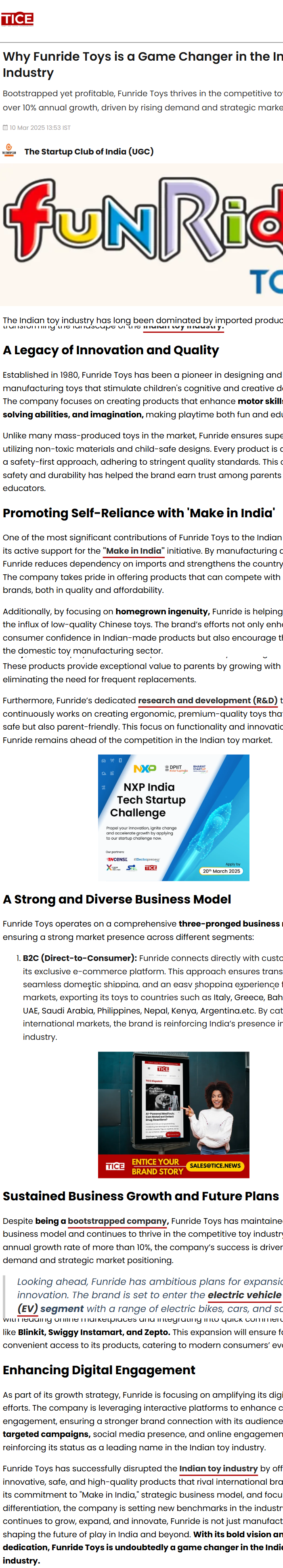 Full News Screenshot