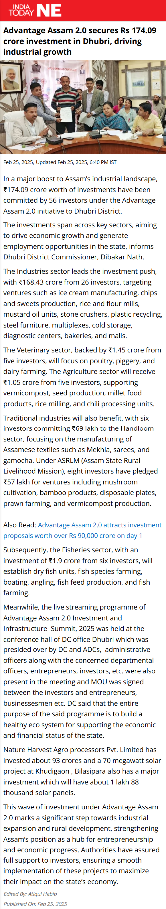 Full News Screenshot