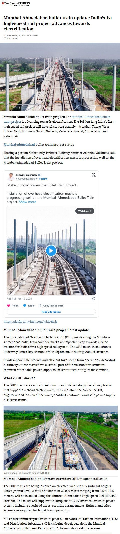 Full News Screenshot