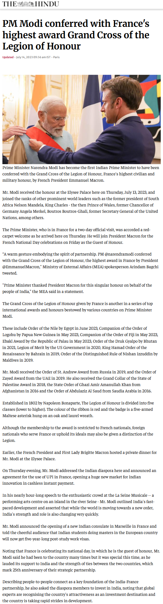 Full News Screenshot