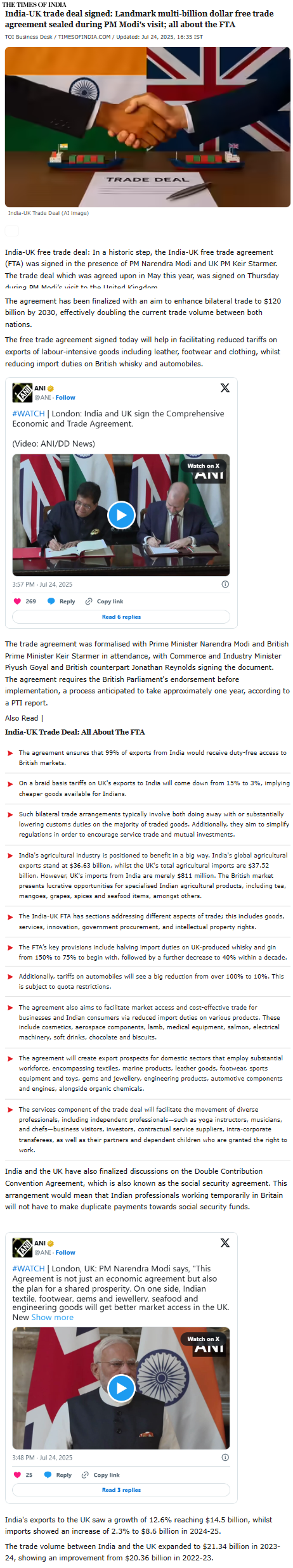 Full News Screenshot