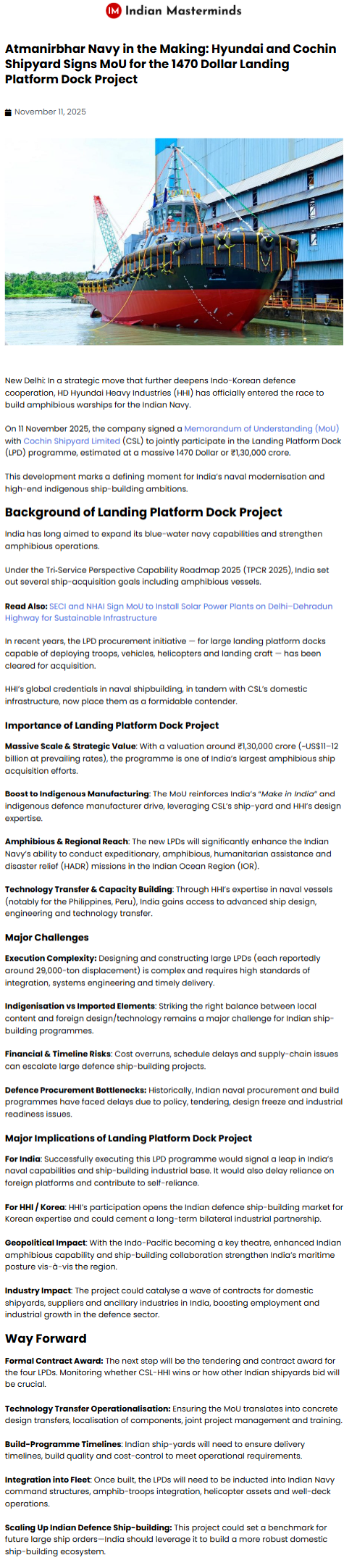 Full News Screenshot