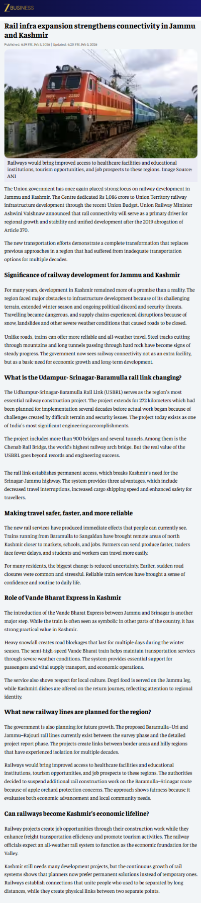 Full News Screenshot