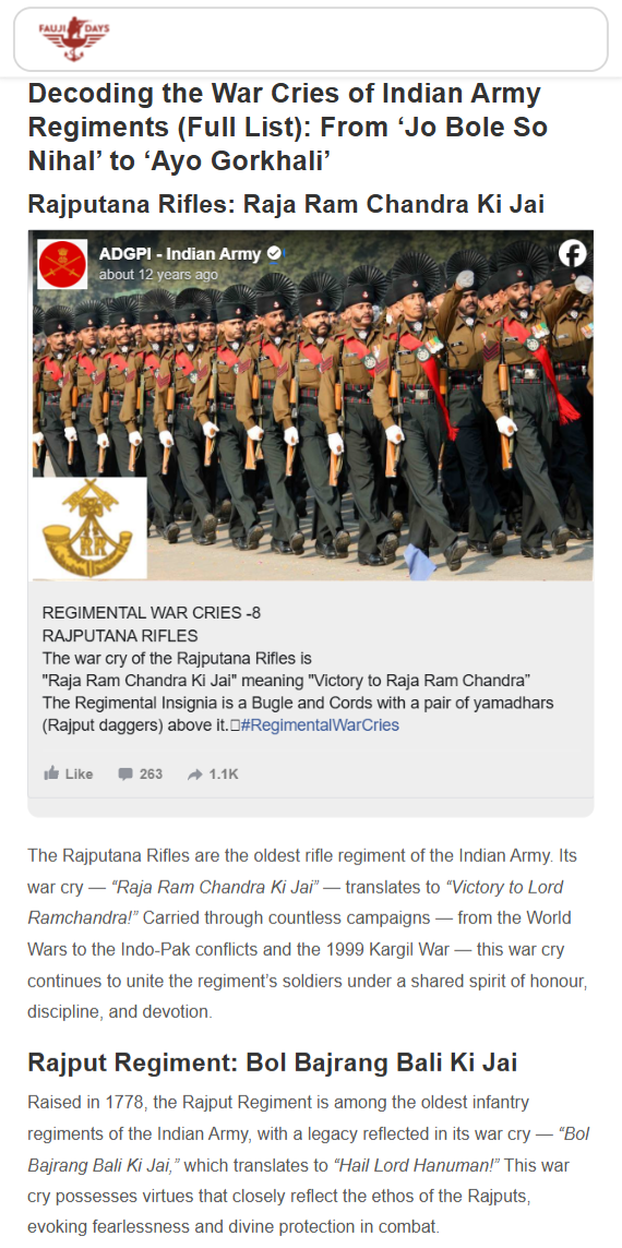 Full News Screenshot