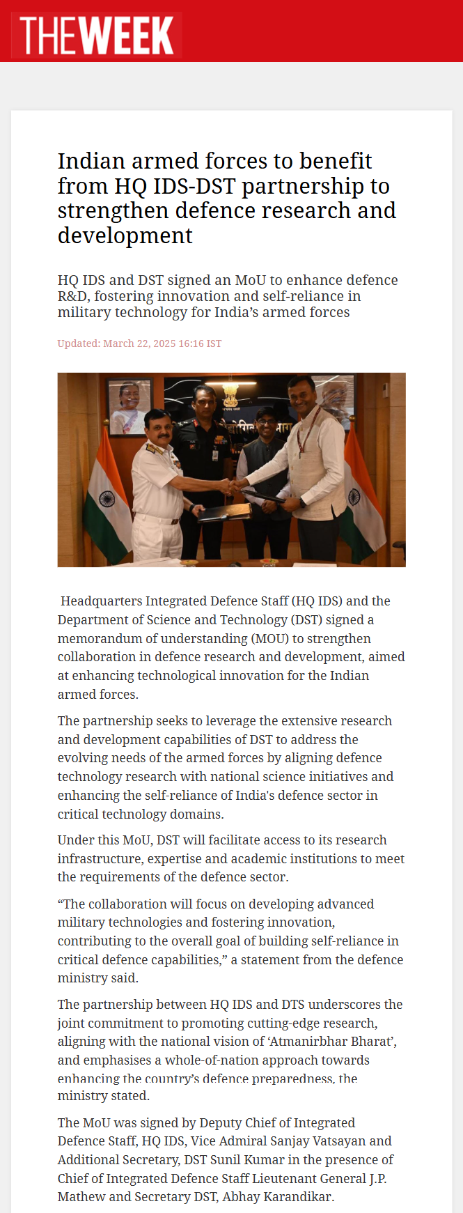 Full News Screenshot