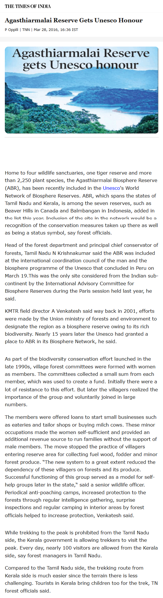 Full News Screenshot