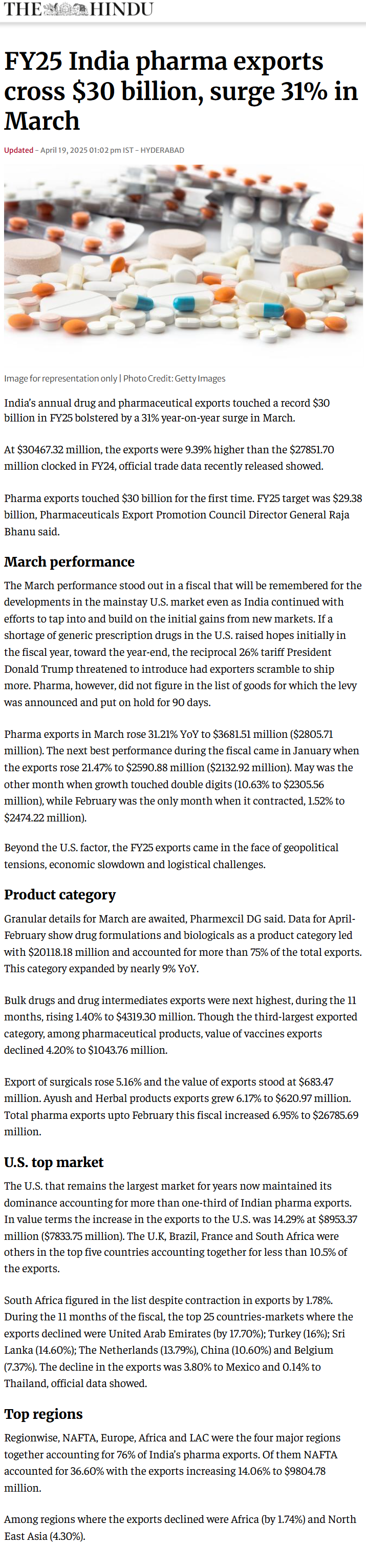 Full News Screenshot