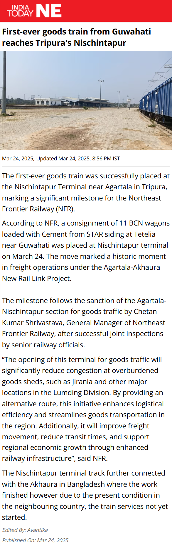 Full News Screenshot