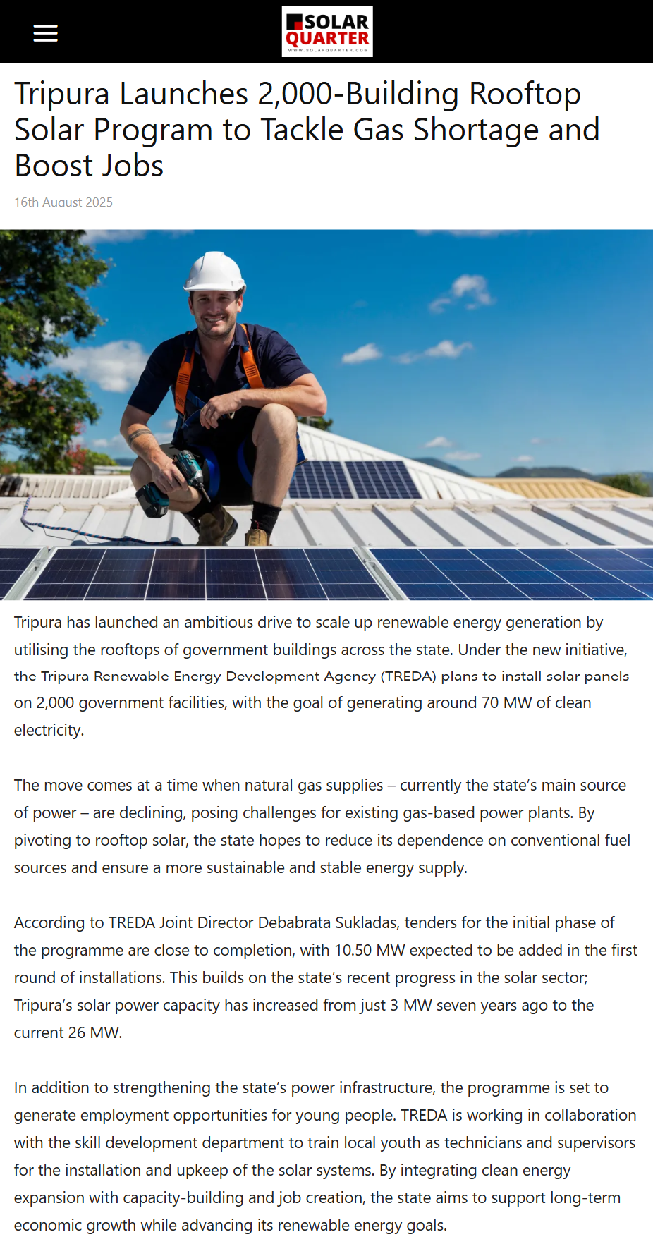 Full News Screenshot