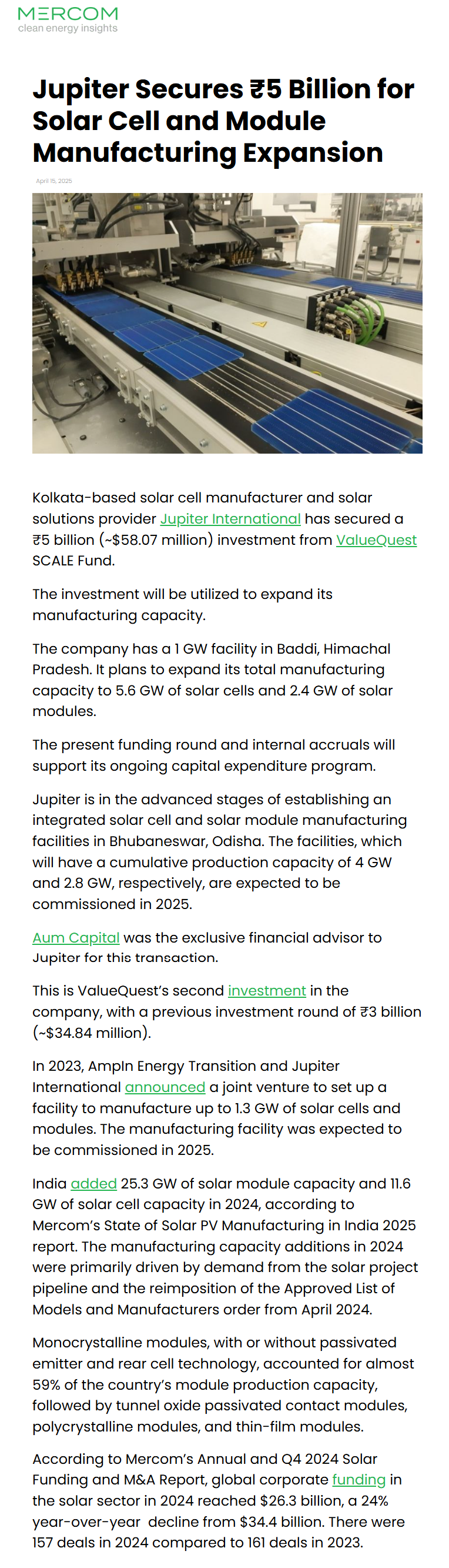 Full News Screenshot