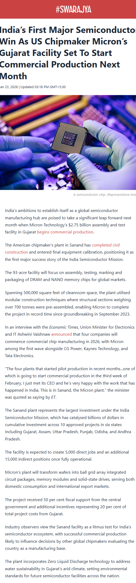 Full News Screenshot