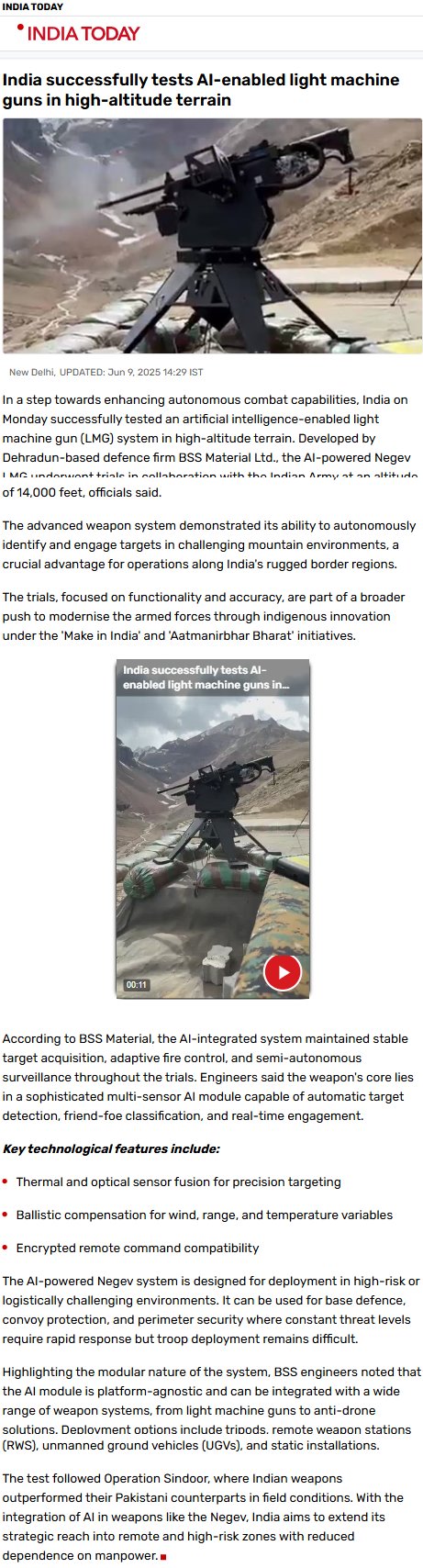 Full News Screenshot