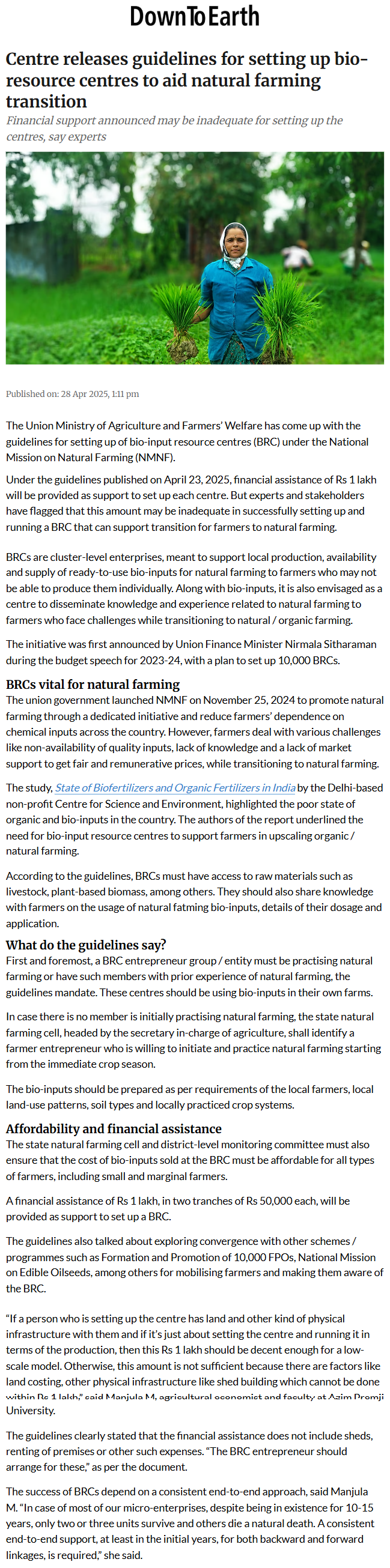 Full News Screenshot