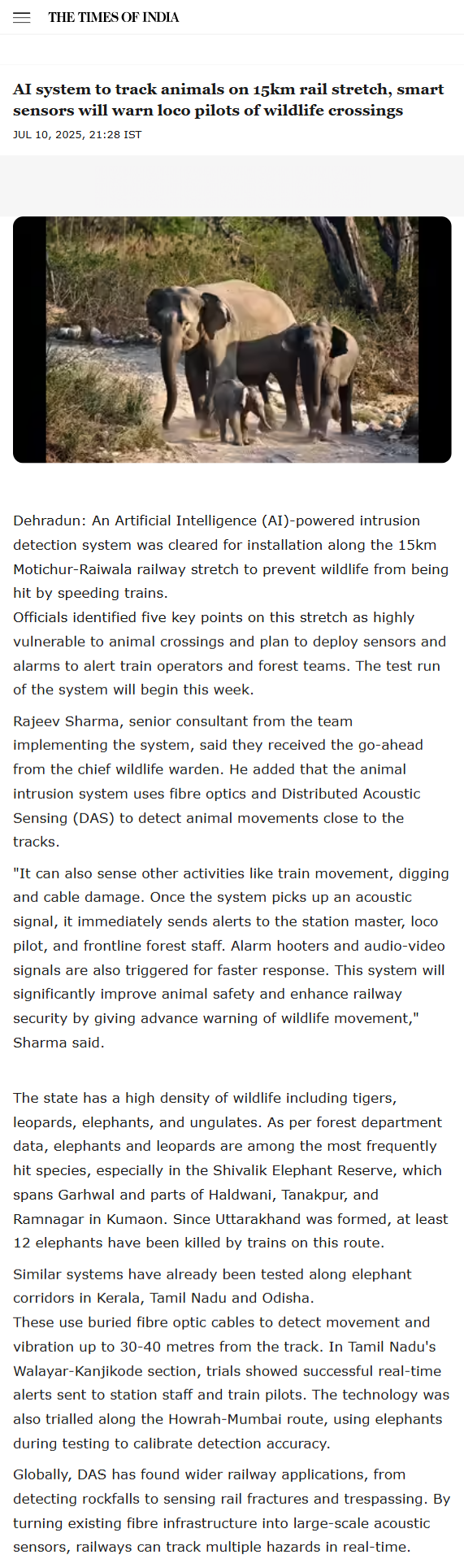 Full News Screenshot