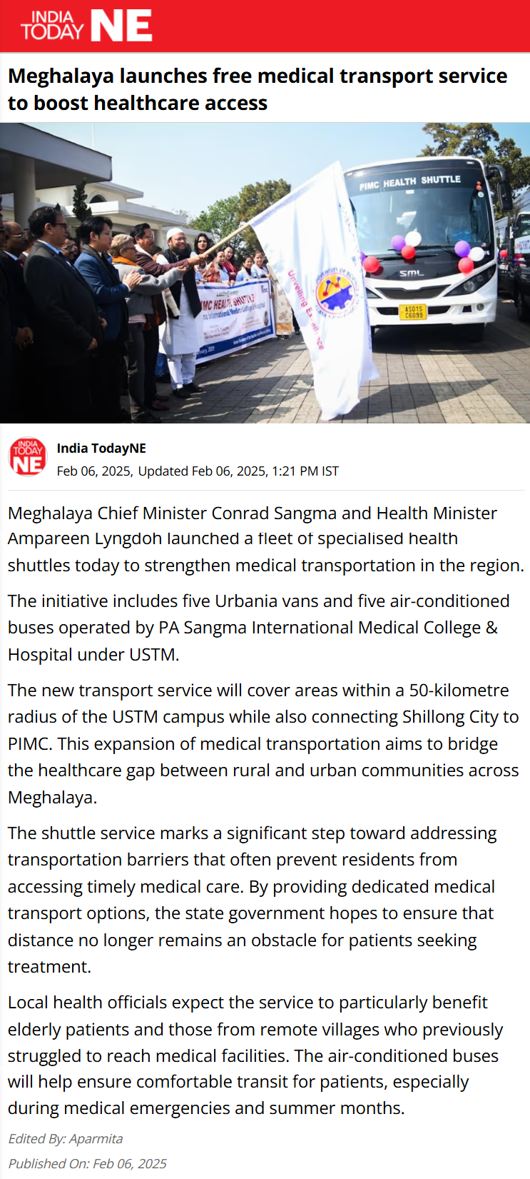 Full News Screenshot