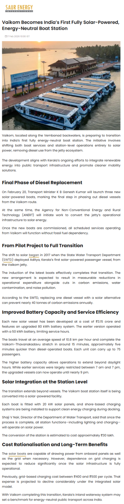 Full News Screenshot