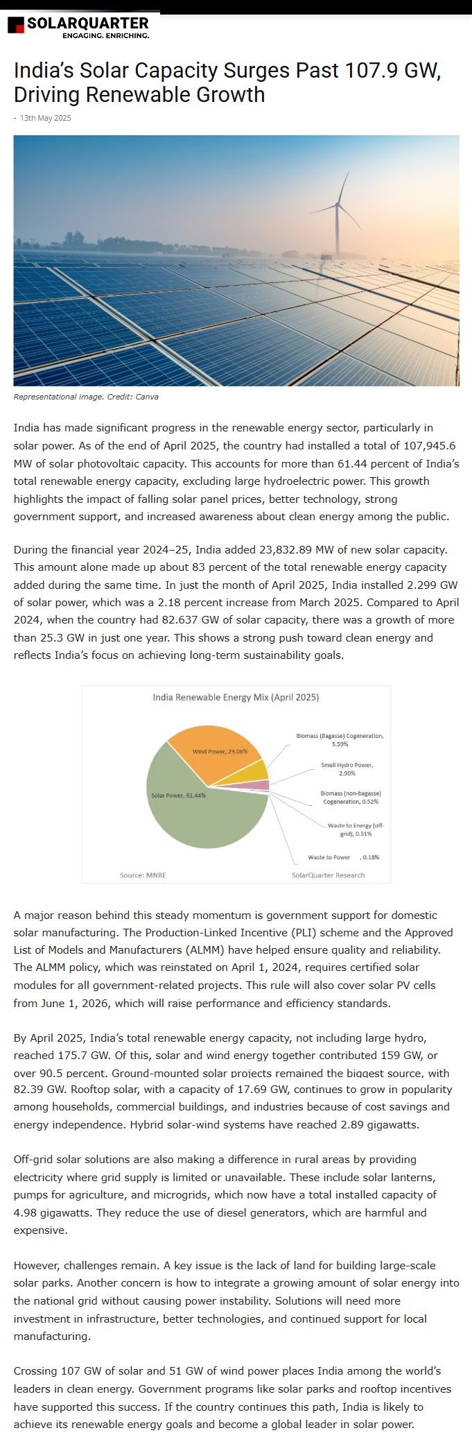 Full News Screenshot