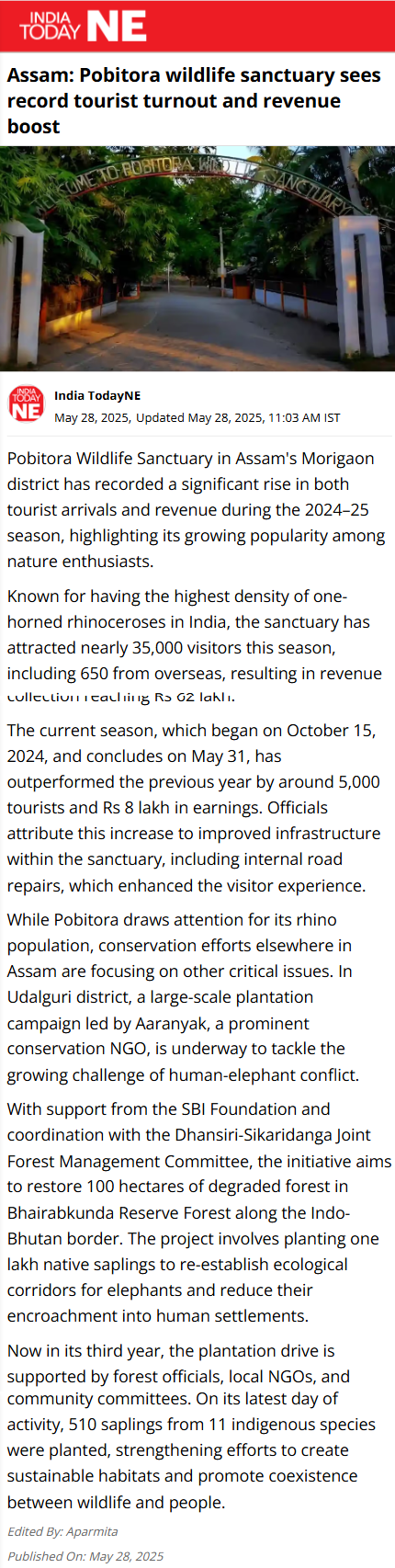 Full News Screenshot