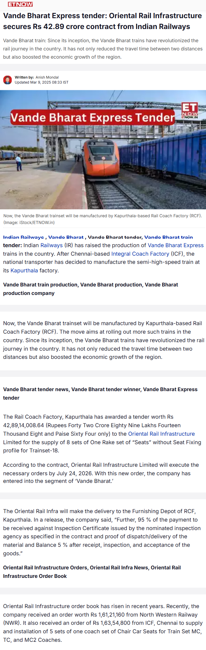 Full News Screenshot