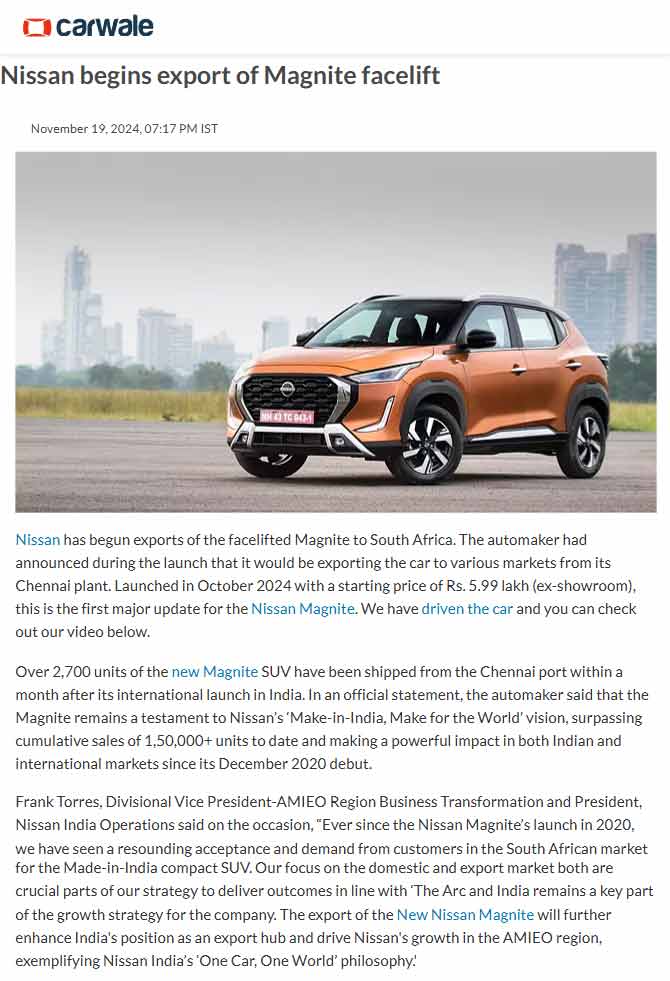 Full News Screenshot