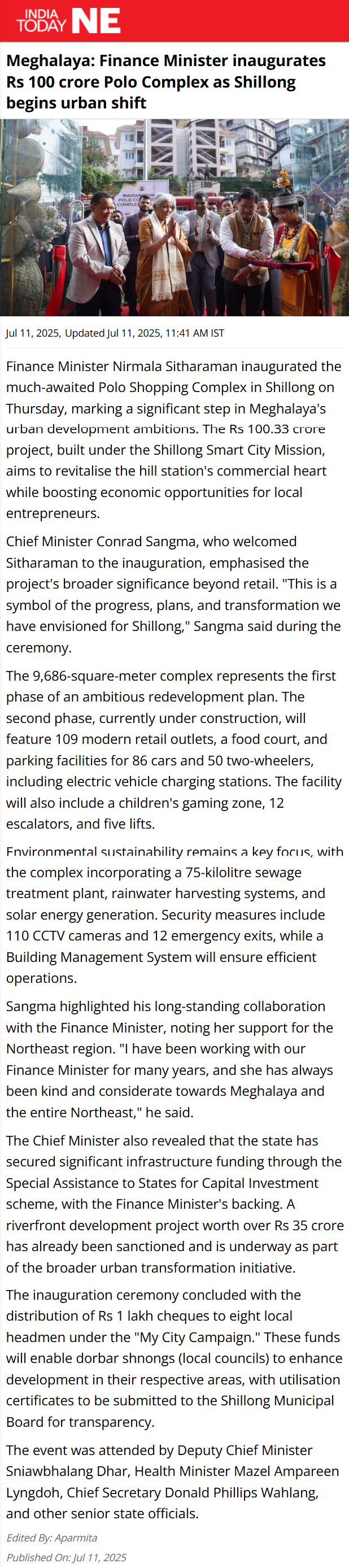 Full News Screenshot