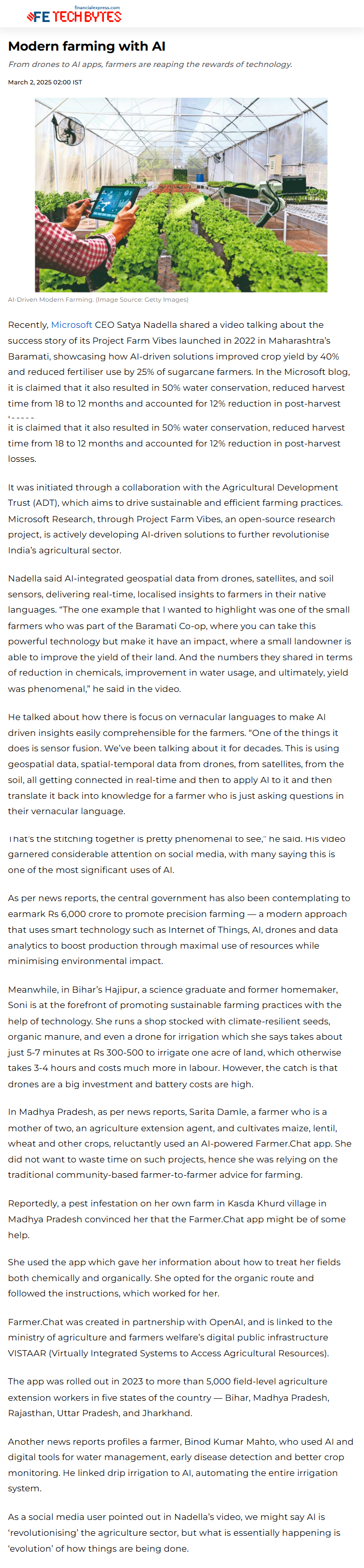 Full News Screenshot