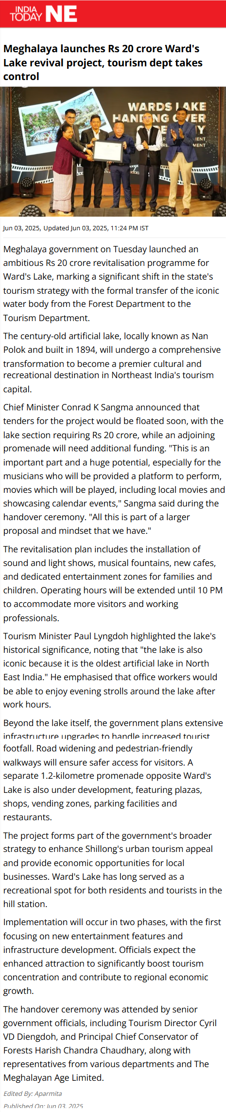 Full News Screenshot