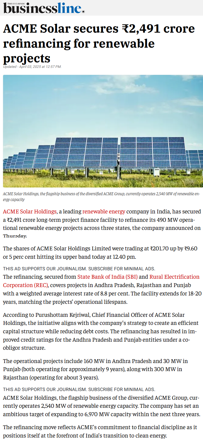 Full News Screenshot