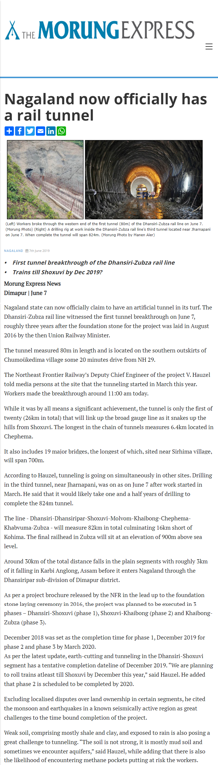 Full News Screenshot