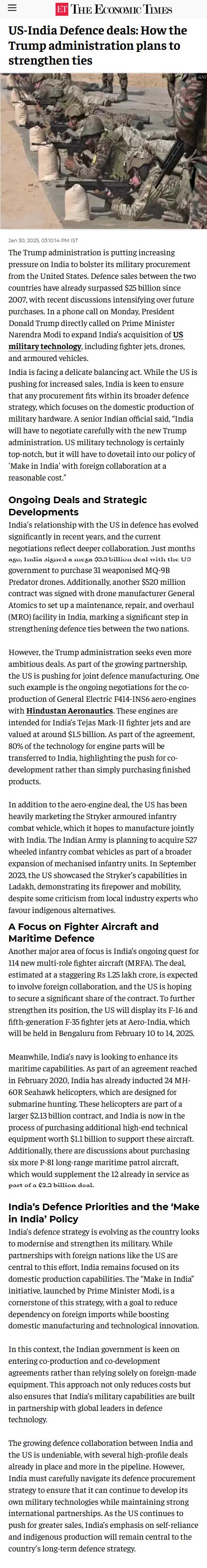 Full News Screenshot