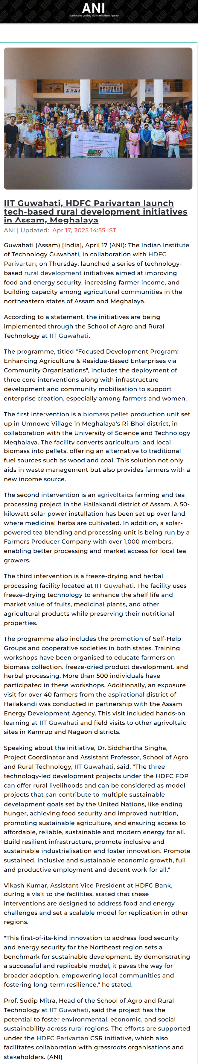 Full News Screenshot