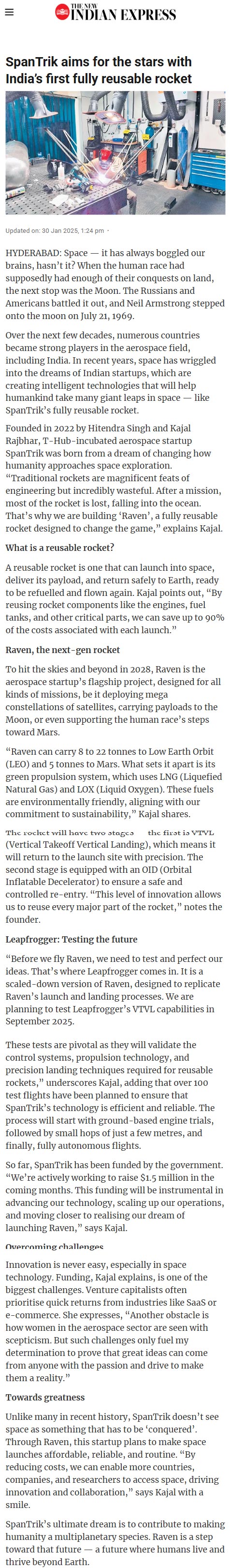 Full News Screenshot