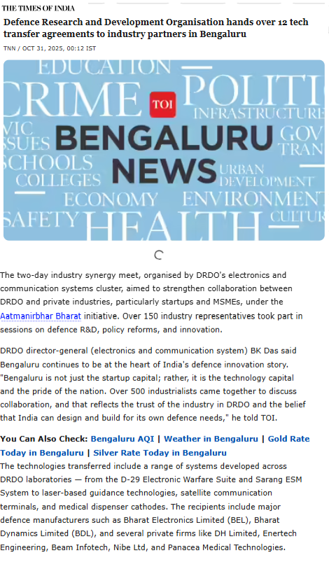 Full News Screenshot