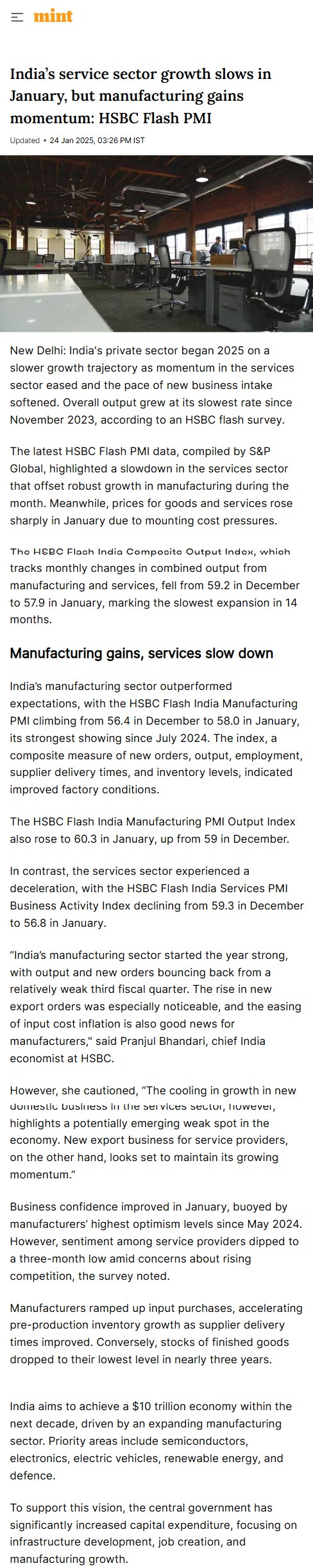 Full News Screenshot