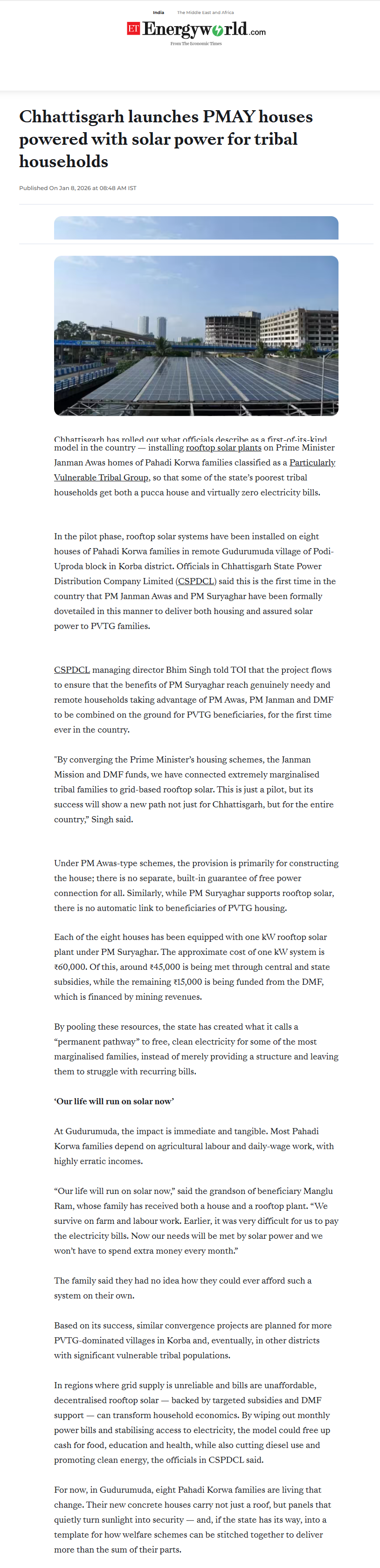 Full News Screenshot