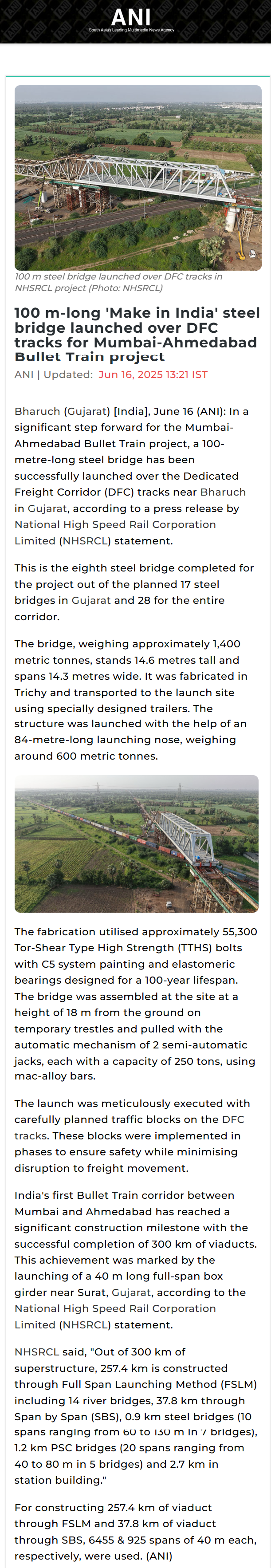 Full News Screenshot