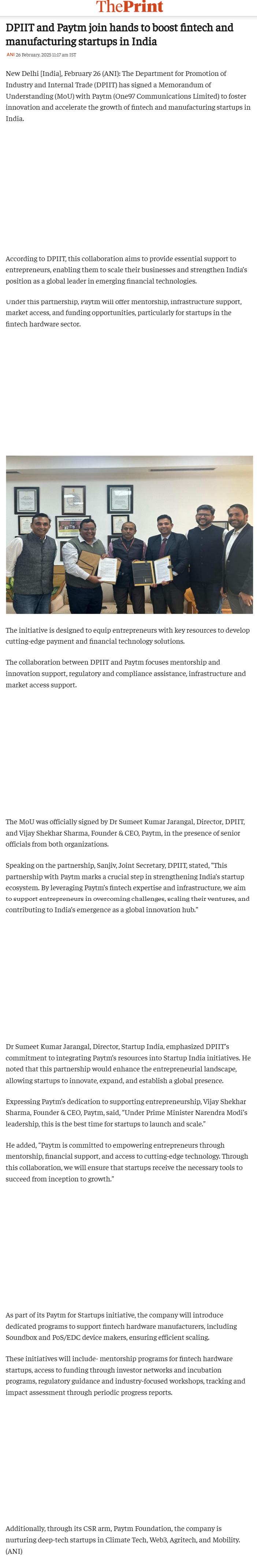 Full News Screenshot