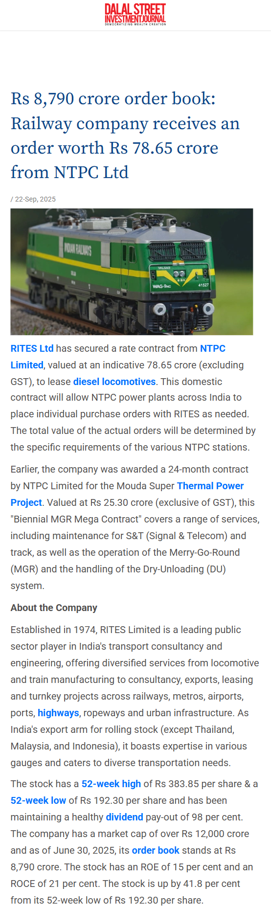 Full News Screenshot