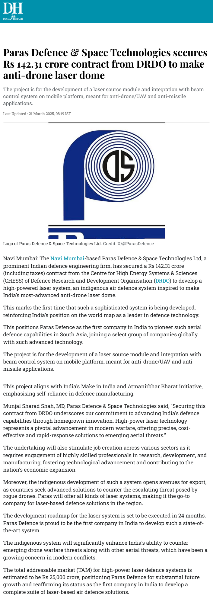 Full News Screenshot