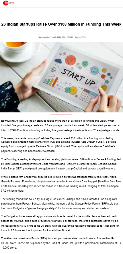 Full News Screenshot