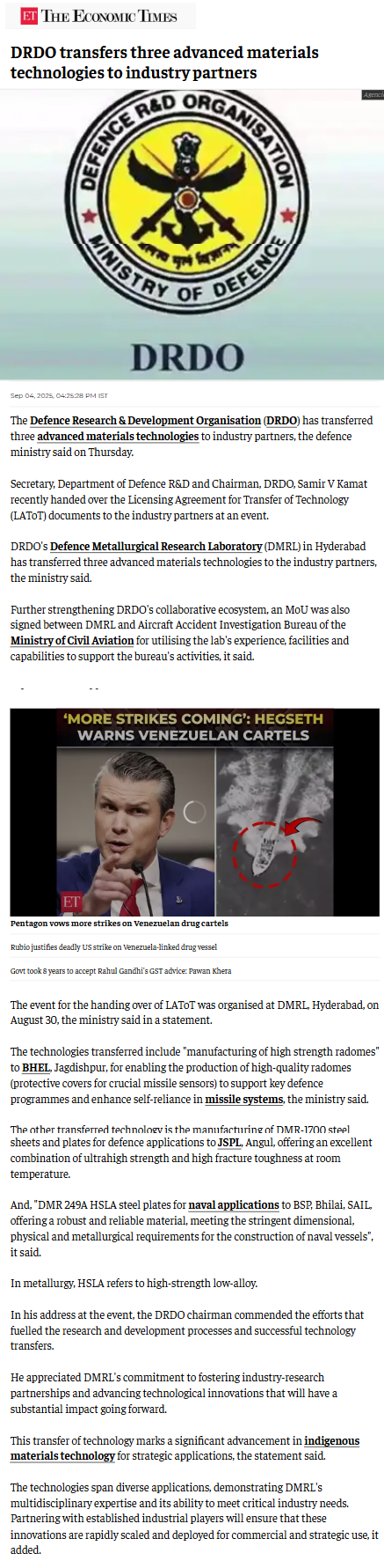 Full News Screenshot