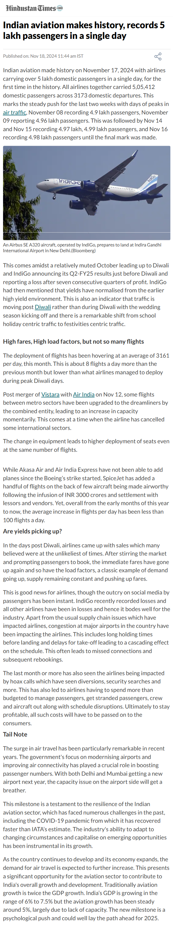 Full News Screenshot