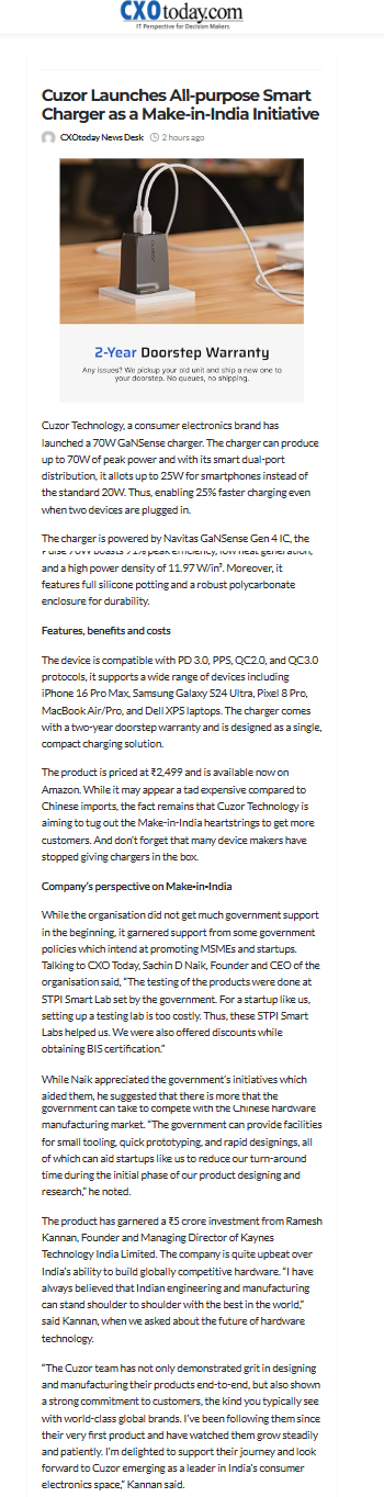 Full News Screenshot