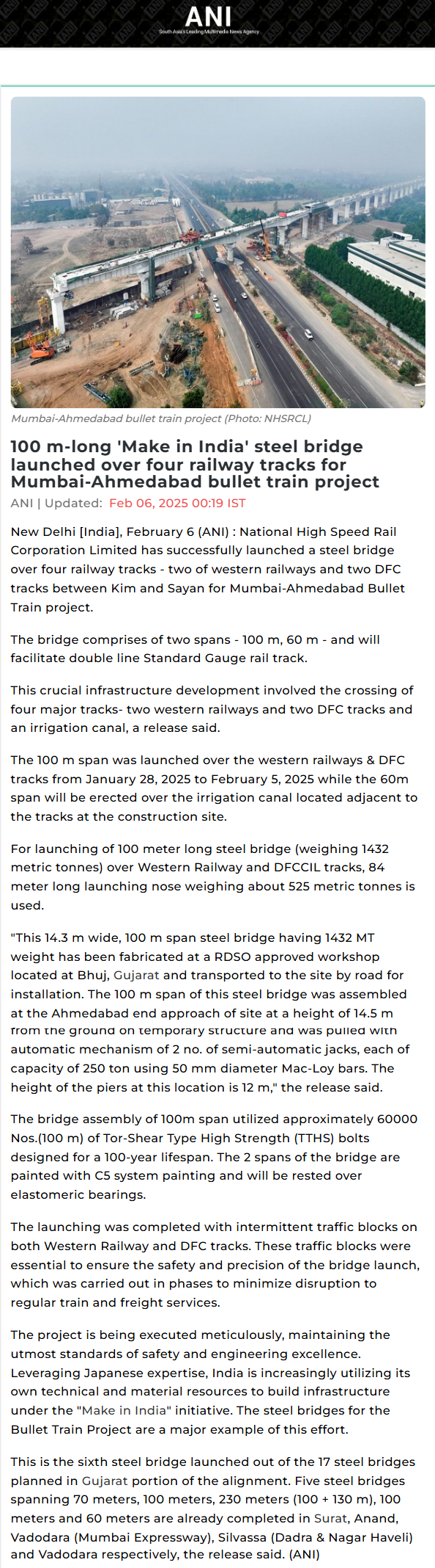 Full News Screenshot